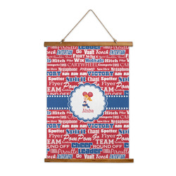 Cheerleader Wall Hanging Tapestry (Personalized)