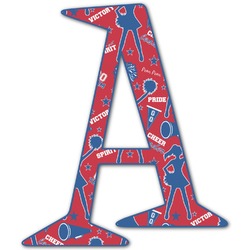 Cheerleader Letter Decal - Large (Personalized)