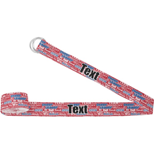 Custom Cheerleader Yoga Strap (Personalized)