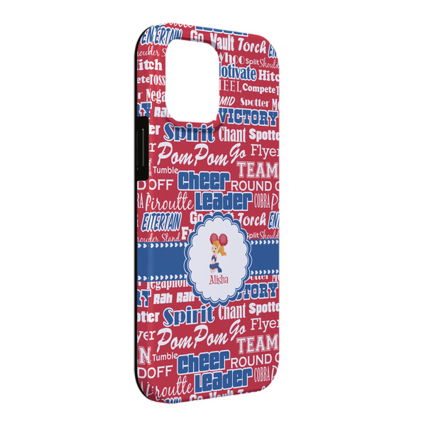 Custom Cheerleader iPhone Case - Rubber Lined - iPhone 13 Pro Max (Personalized)