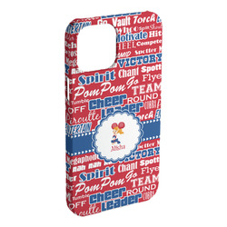 Cheerleader iPhone Case - Plastic - iPhone 15 Plus (Personalized)