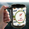 Sports 15oz. Black Mug - LIFESTYLE