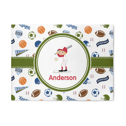 Sports 5' x 7' Indoor Area Rug (Personalized)