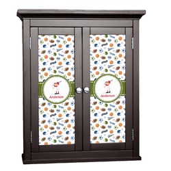 Sports Cabinet Decal - Medium (Personalized)
