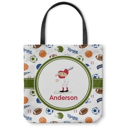 Sports Canvas Tote Bag - Large - 18"x18" (Personalized)