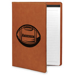 Sports Leatherette Portfolio with Notepad (Personalized)