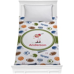Sports Comforter - Twin (Personalized)