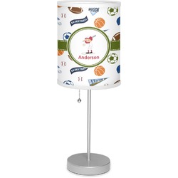 Sports 7" Drum Lamp with Shade Polyester (Personalized)
