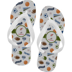 Sports Flip Flops - Small (Personalized)