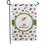 Sports Small Garden Flag - Double Sided w/ Name or Text