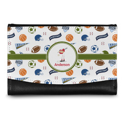 Sports Genuine Leather Women's Wallet - Small (Personalized)
