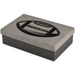 Sports Large Gift Box w/ Engraved Leather Lid (Personalized)