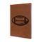 Sports Leather Sketchbook - Small - Double Sided - Angled View