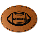 Sports Faux Leather Iron On Patch - Oval (Personalized)