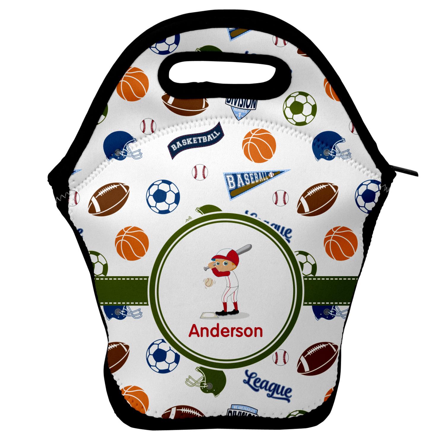 sports lunch bag