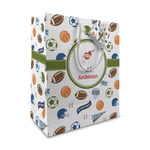 Sports Medium Gift Bag (Personalized)