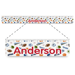 Sports Plastic Ruler - 12" (Personalized)