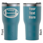 Sports RTIC Tumbler - Dark Teal - Laser Engraved - Double-Sided (Personalized)