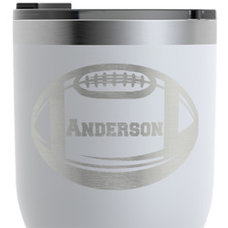 Sports RTIC Tumbler - White - Engraved Front (Personalized)