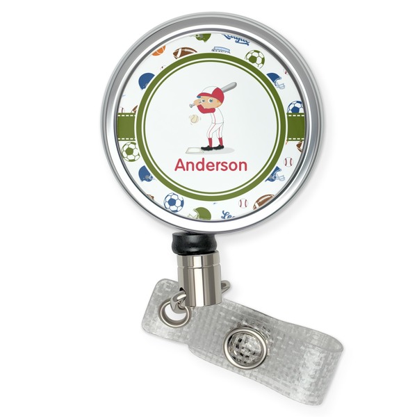 Custom Sports Retractable Badge Reel (Personalized)