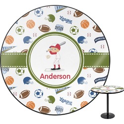 Sports Round Table - 24" (Personalized)