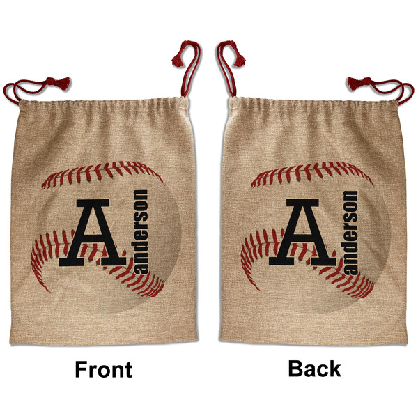 Custom Sports Santa Sack - Front & Back