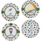 Sports Set of Appetizer / Dessert Plates