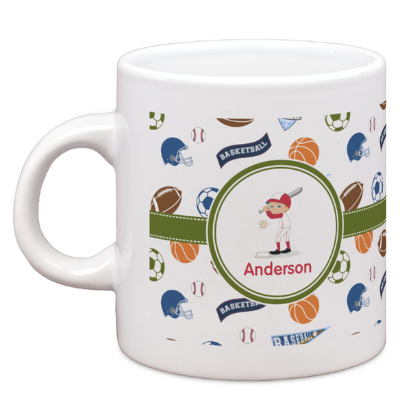 Custom Sports Espresso Cup (Personalized)