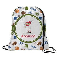 Sports Drawstring Backpack - Large (Personalized)