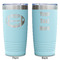 Sports Teal Polar Camel Tumbler - 20oz -Double Sided - Approval