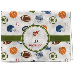 Sports Kitchen Towel - Waffle Weave (Personalized)