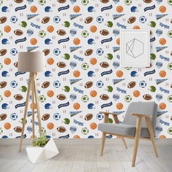 Sports Wallpaper & Surface Covering (Peel & Stick - Repositionable)
