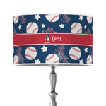 Baseball 12" Drum Lamp Shade - Poly-film (Personalized)