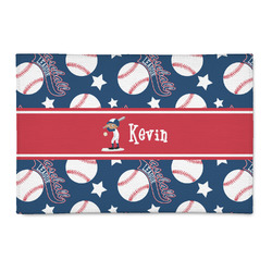 Baseball Patio Rug (Personalized)