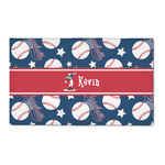 Baseball 3' x 5' Indoor Area Rug (Personalized)