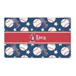 Baseball 3' x 5' Patio Rug (Personalized)