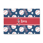 Baseball 4' x 6' Patio Rug (Personalized)