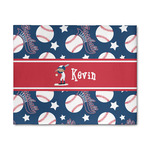 Baseball 8' x 10' Indoor Area Rug (Personalized)