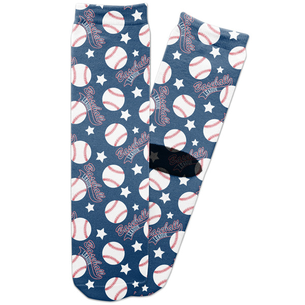 Custom Baseball Adult Crew Socks