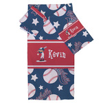 Baseball Bath Towel Set - 3 Pcs (Personalized)