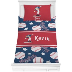 Baseball Comforter Set - Twin (Personalized)