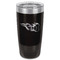 Baseball Black Polar Camel Tumbler - 20oz - Front