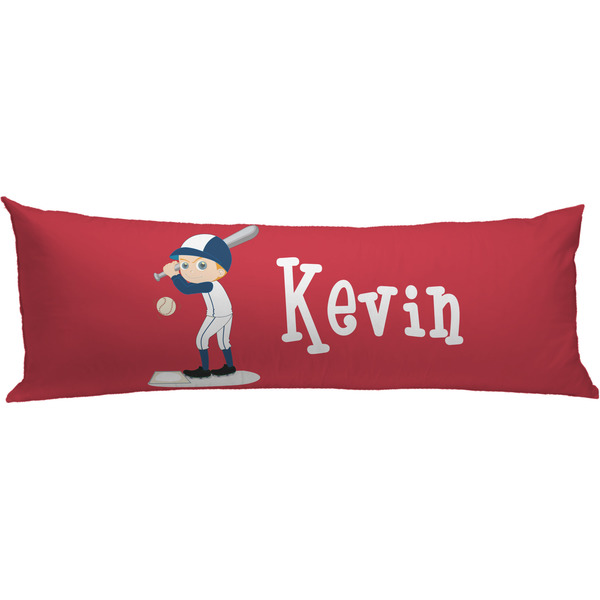 Custom Baseball Body Pillow Case (Personalized)