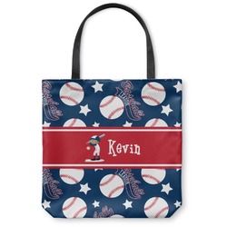 Baseball Canvas Tote Bag - Large - 18"x18" (Personalized)