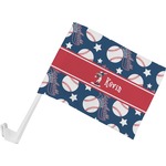 Baseball Car Flag - Small w/ Name or Text