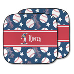 Baseball Car Sun Shade - Two Piece (Personalized)