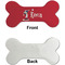 Baseball Ceramic Flat Ornament - Bone Front & Back Single Print (APPROVAL)