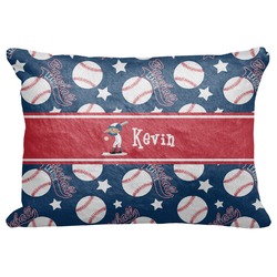 Baseball Decorative Baby Pillowcase - 16"x12" (Personalized)