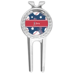 Baseball Golf Divot Tool & Ball Marker (Personalized)