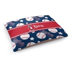 Baseball Dog Bed - Medium w/ Name or Text